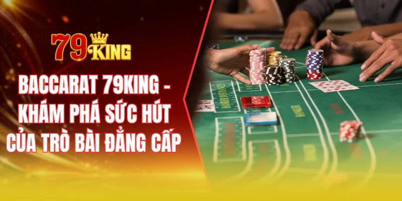 Baccarat 79KING – Khám phá sức hút của trò bài đẳng cấp