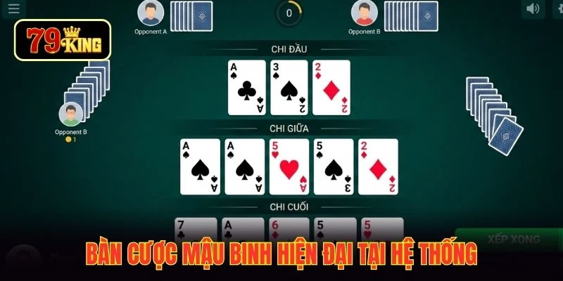 Bàn cược mậu binh hiện đại tại hệ thống