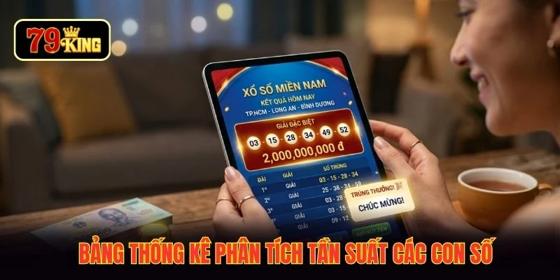 Bảng thống kê phân tích tần suất các con số