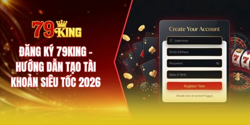 Đăng ký 79KING - Hướng dẫn tạo tài khoản siêu tốc 2026