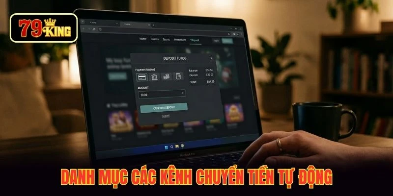 Danh mục các kênh chuyển tiền tự động