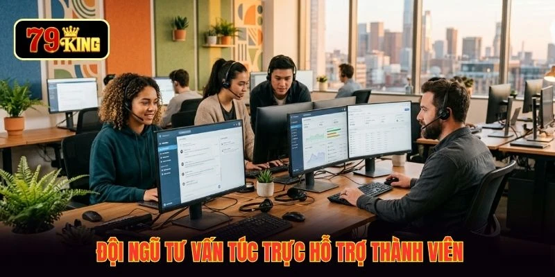 Đội ngũ tư vấn túc trực hỗ trợ thành viên