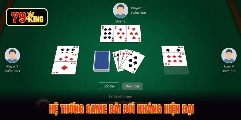 Hệ thống game bài đối kháng hiện đại