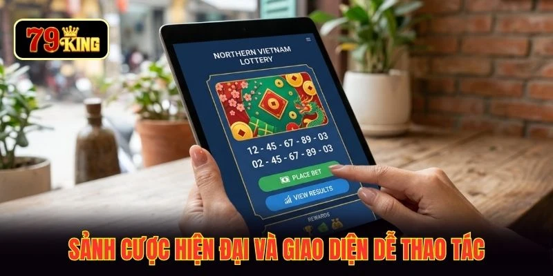 Sảnh cược hiện đại và giao diện dễ thao tác