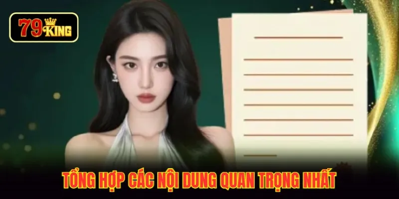 Tổng hợp các nội dung quan trọng nhất